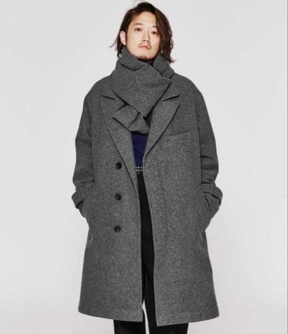 S*N様 nano universe×西川ダウン MB別注チェスターコート M