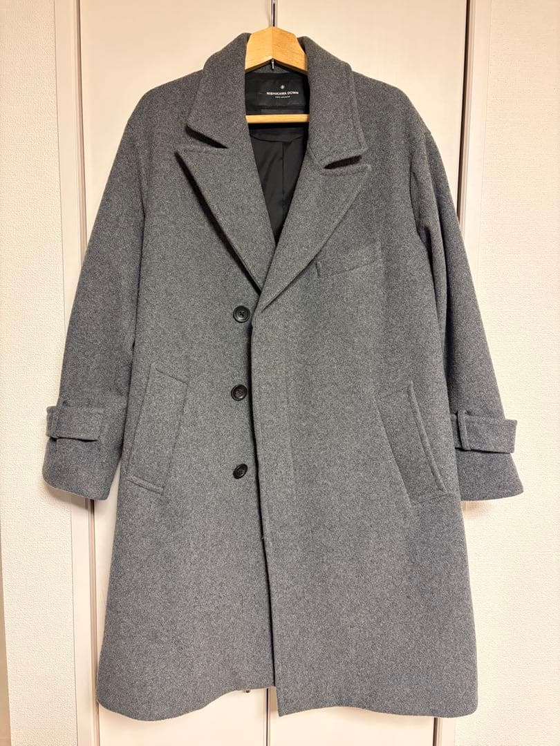 S*N様 nano universe×西川ダウン MB別注チェスターコート M