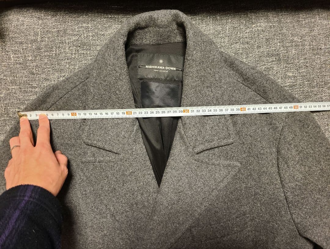 S*N様 nano universe×西川ダウン MB別注チェスターコート M