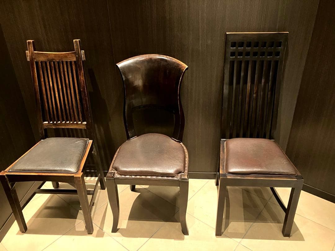 アンティーク　木製椅子　引き取り限定