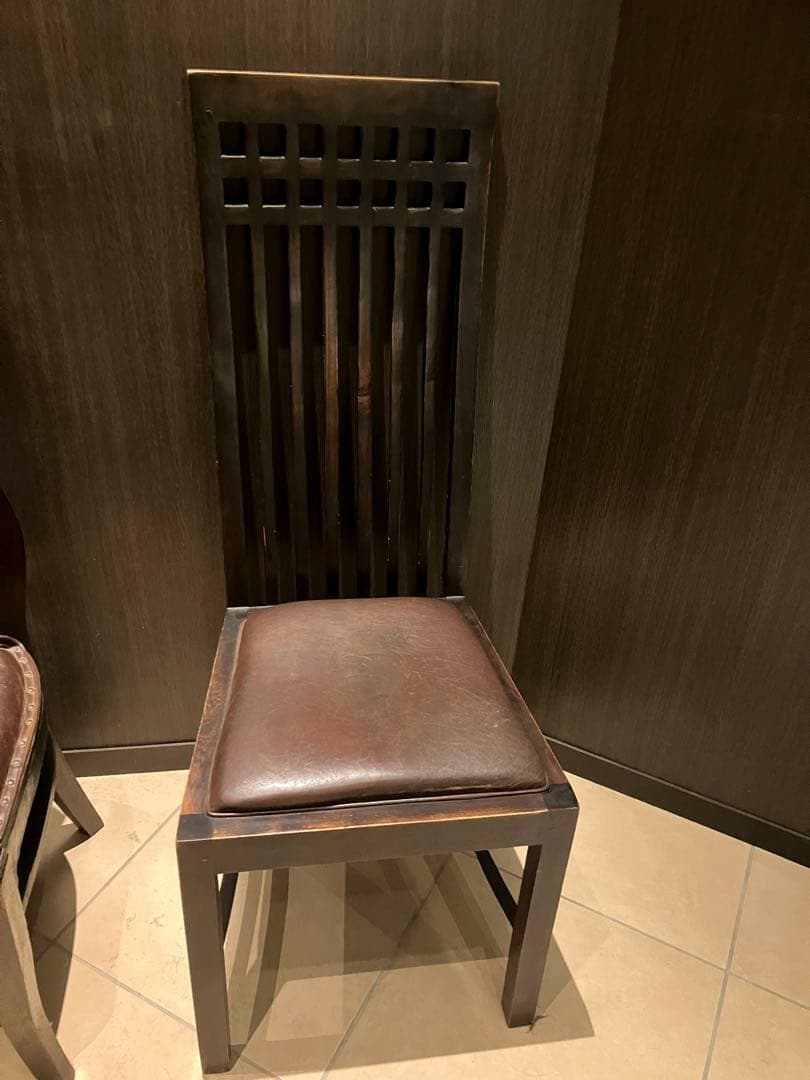 アンティーク　木製椅子　引き取り限定