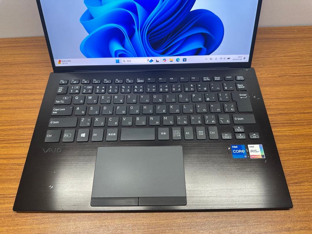 Windowsノート本体 1. VAIO Pro PK i7-1165G7 32Gb 512Gb 4K