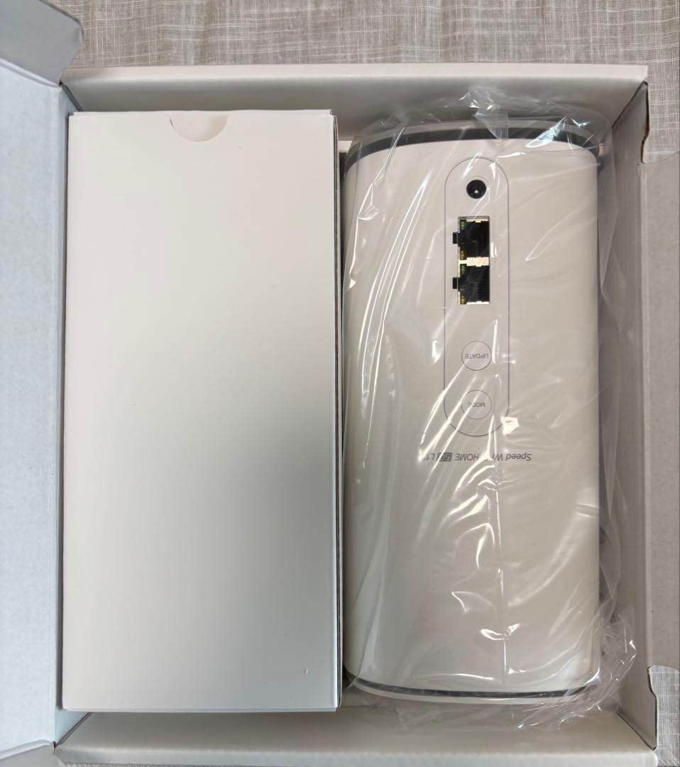 【新品・未使用】Speed Wi-Fi  5G L13 ホワイト