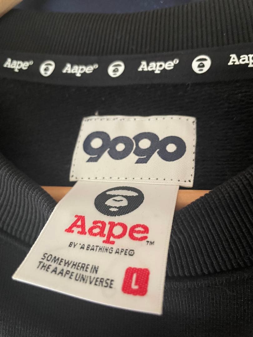 Ape x 9090 コラボ スウェット エイプ ナインティ