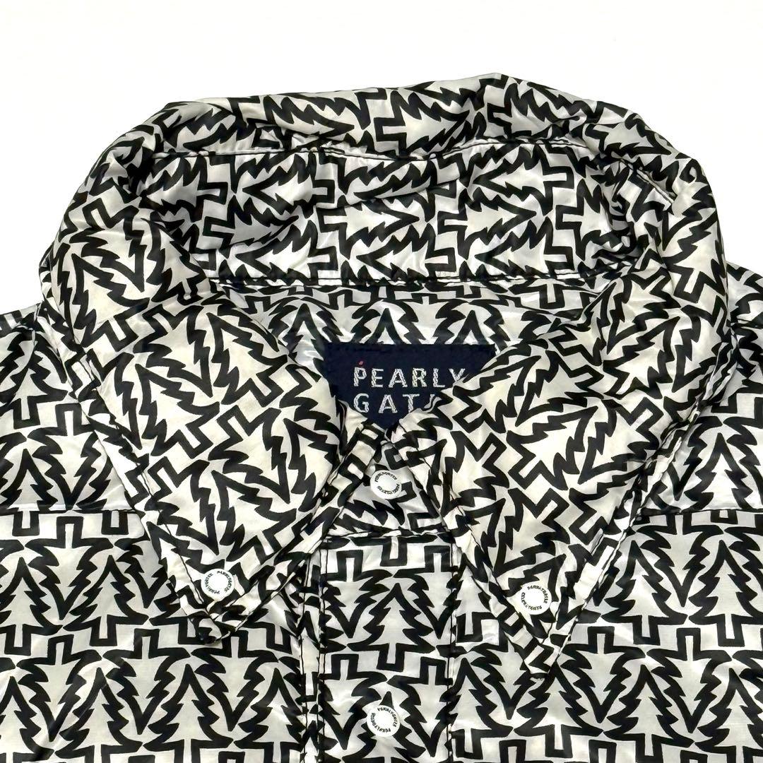 極美品 希少 パーリーゲイツ シャツ型ダウンジャケット インナーダウン