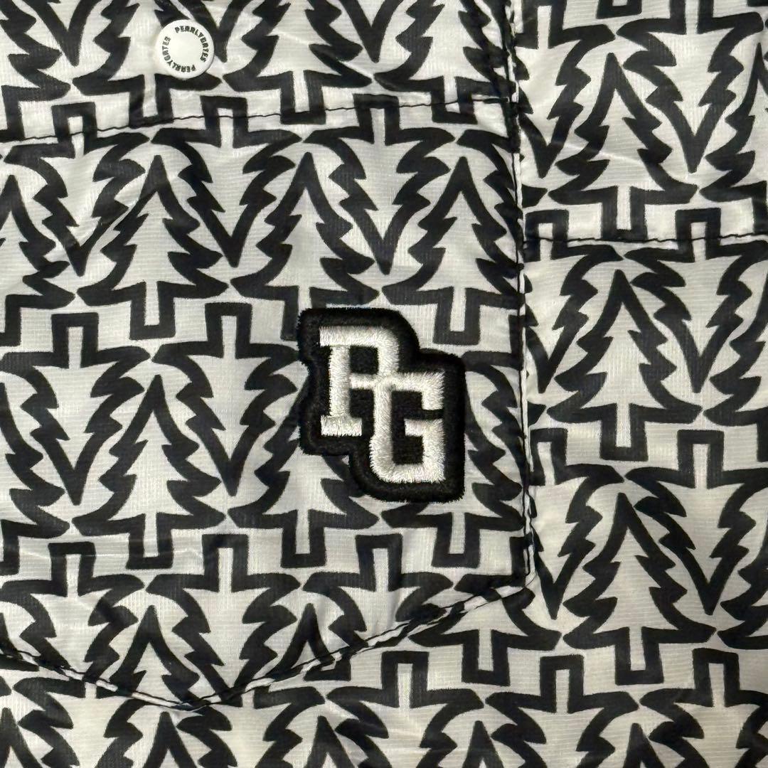 極美品 希少 パーリーゲイツ シャツ型ダウンジャケット インナーダウン