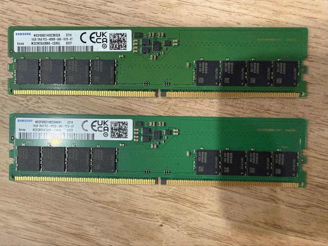 Samsung ddr5 32gb (16gb×2)