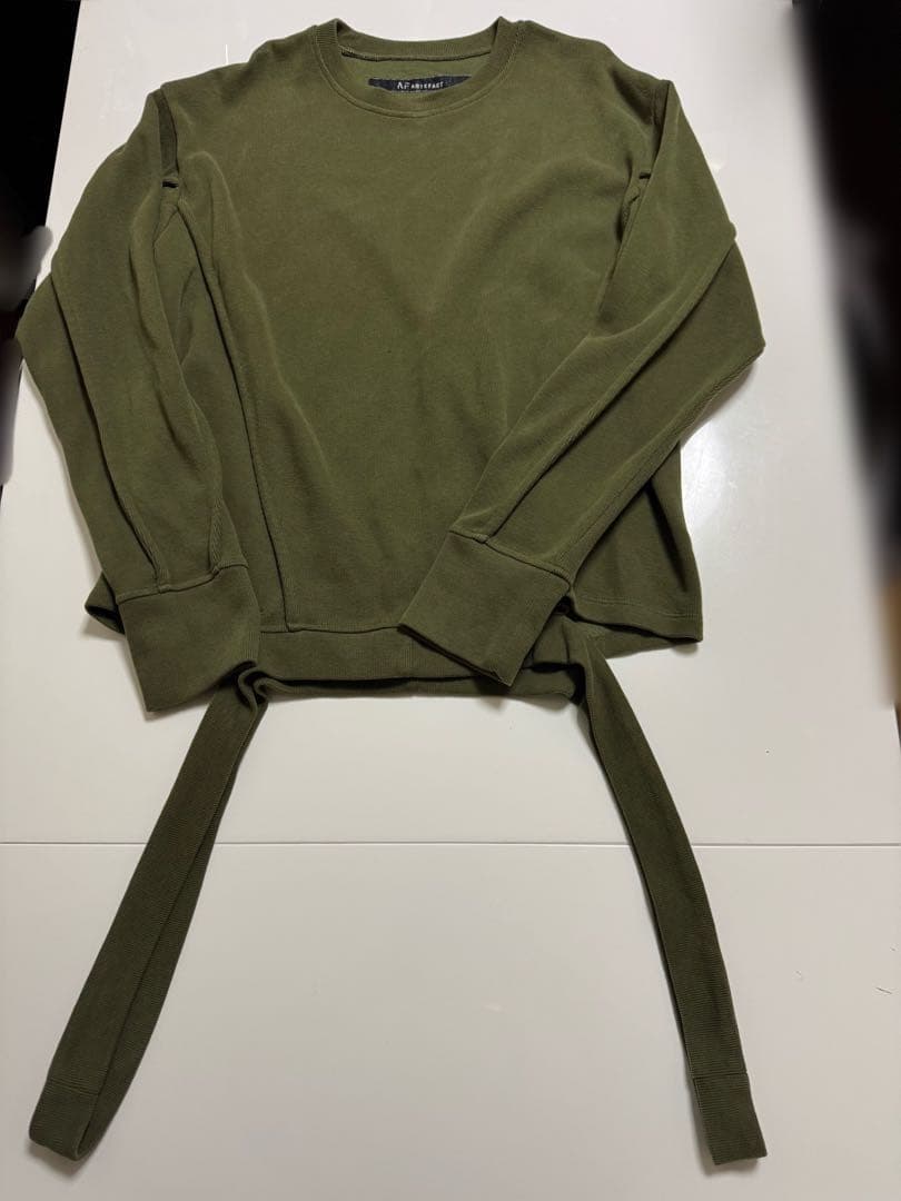 af artefactプルオーバー / ニットジャージ (KHAKI)