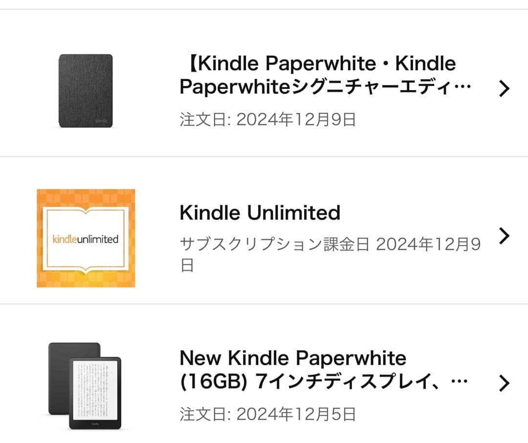 美品Kindle Paperwhite 12世代 広告なし 純正専用カバーセット