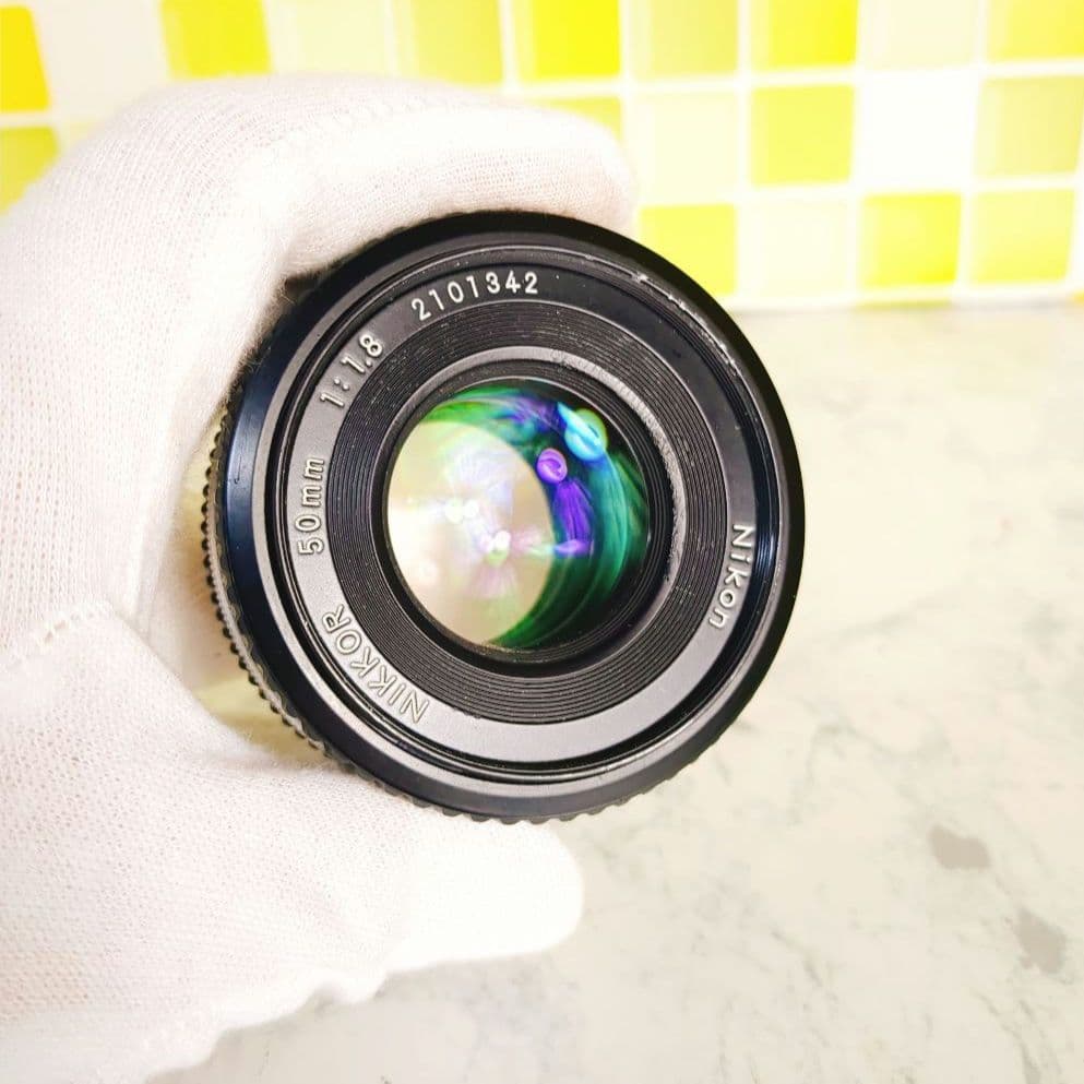ニコン NIKKOR 50mm f1.8 単焦点レンズ