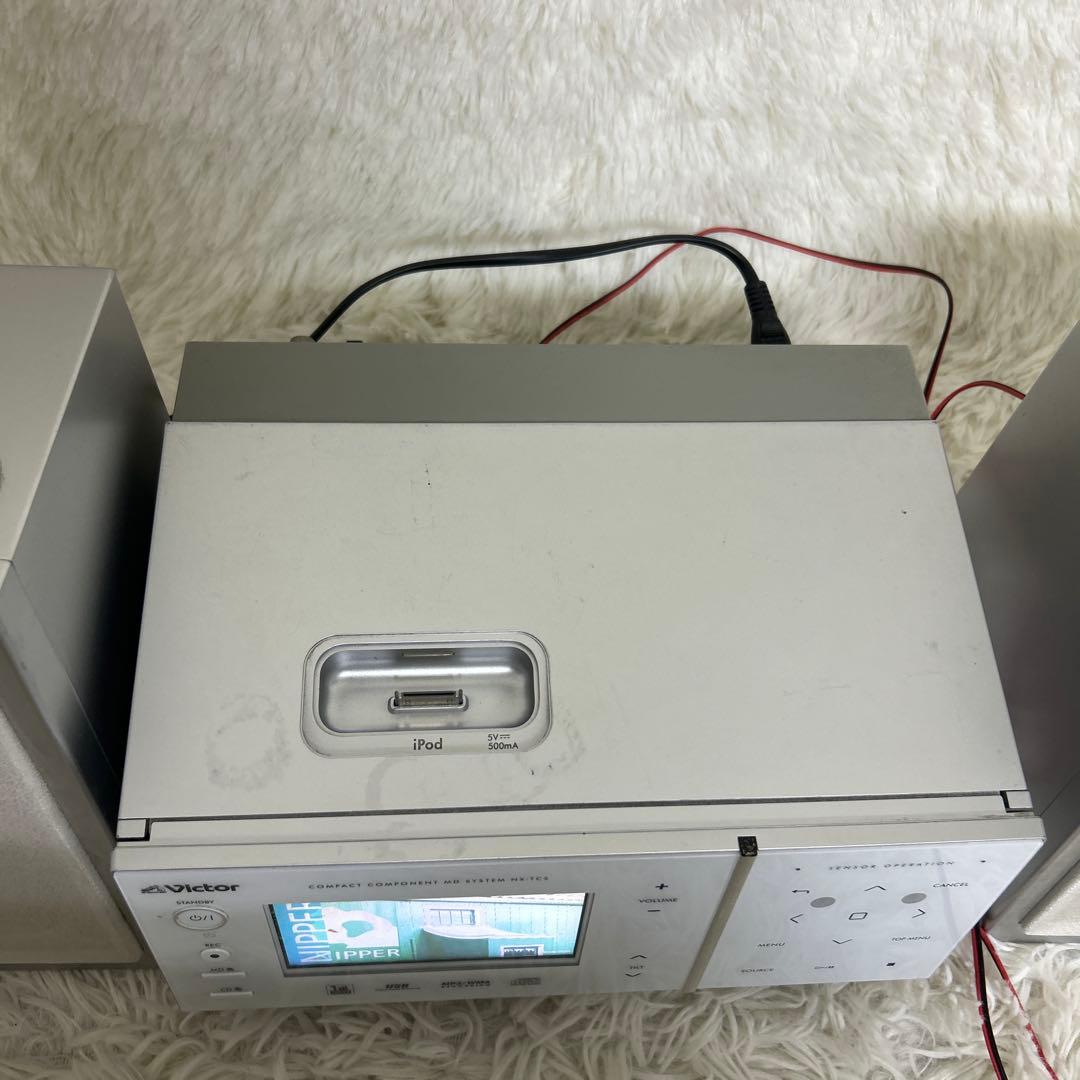 【希少品】Victor コンポ NX-TC5 ホワイト