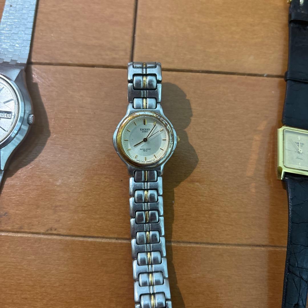 時計15点ジャンクセット SEIKO CASIO EXCEED etc...