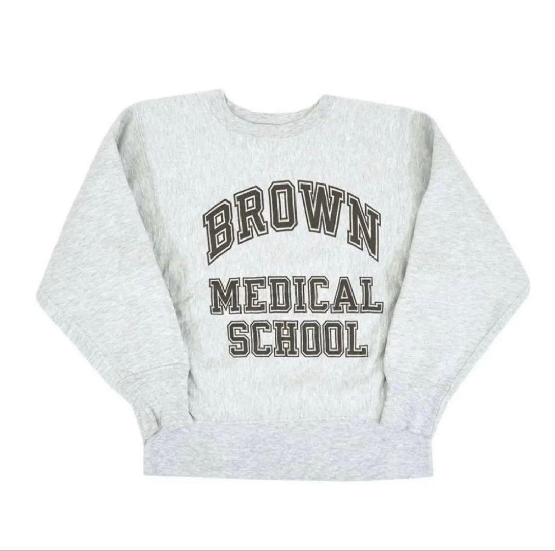 champion リバースウィーブ トリコタグ ブラウン大学3段 80s 90s