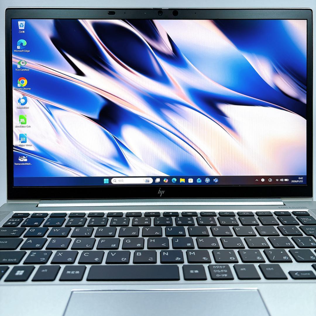 ★軽量1.26kg・高耐久★hp EliteBook 830 G8 16GB