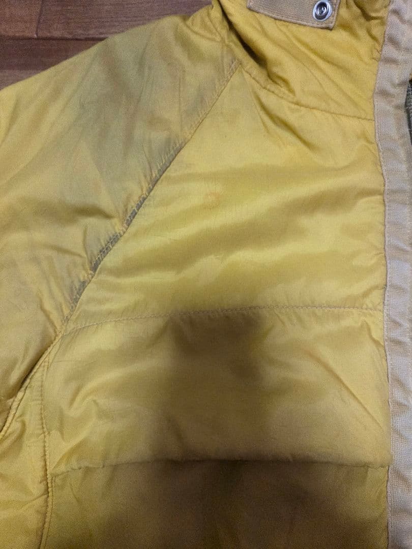 Stone  フード付きジャケット イエロー