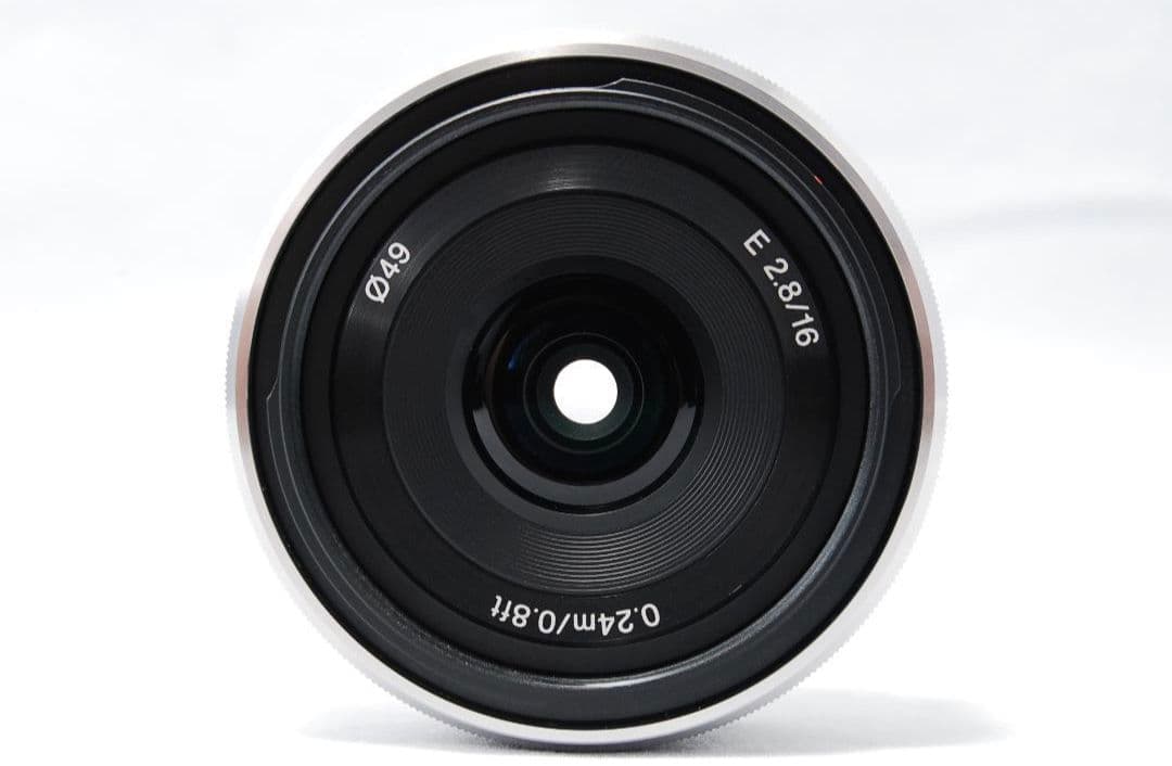 1月17日限定価格【神レンズ】SONY E 16mm F2.8