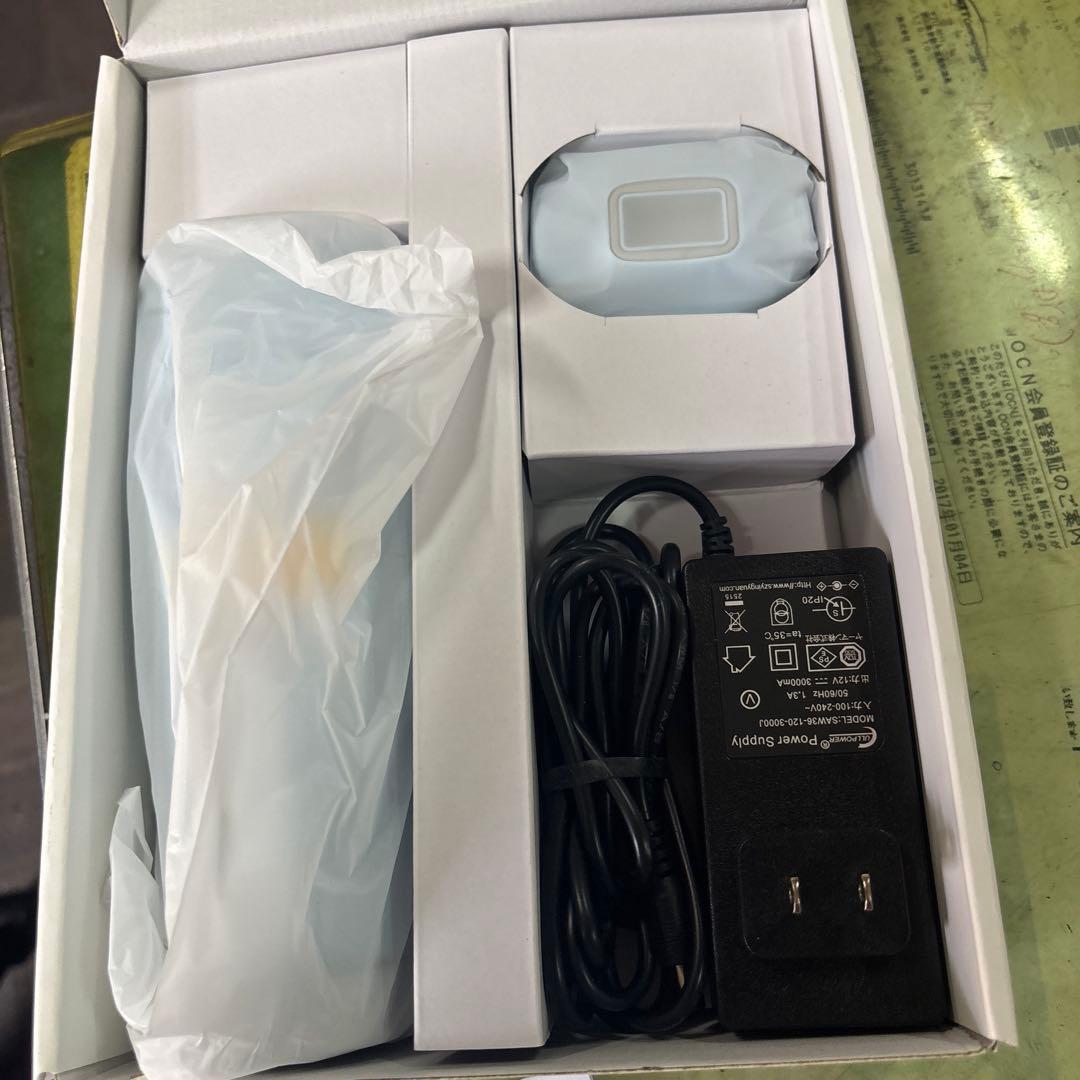 YAMAN 美顔器 フラッシュ機能付きライトブルー