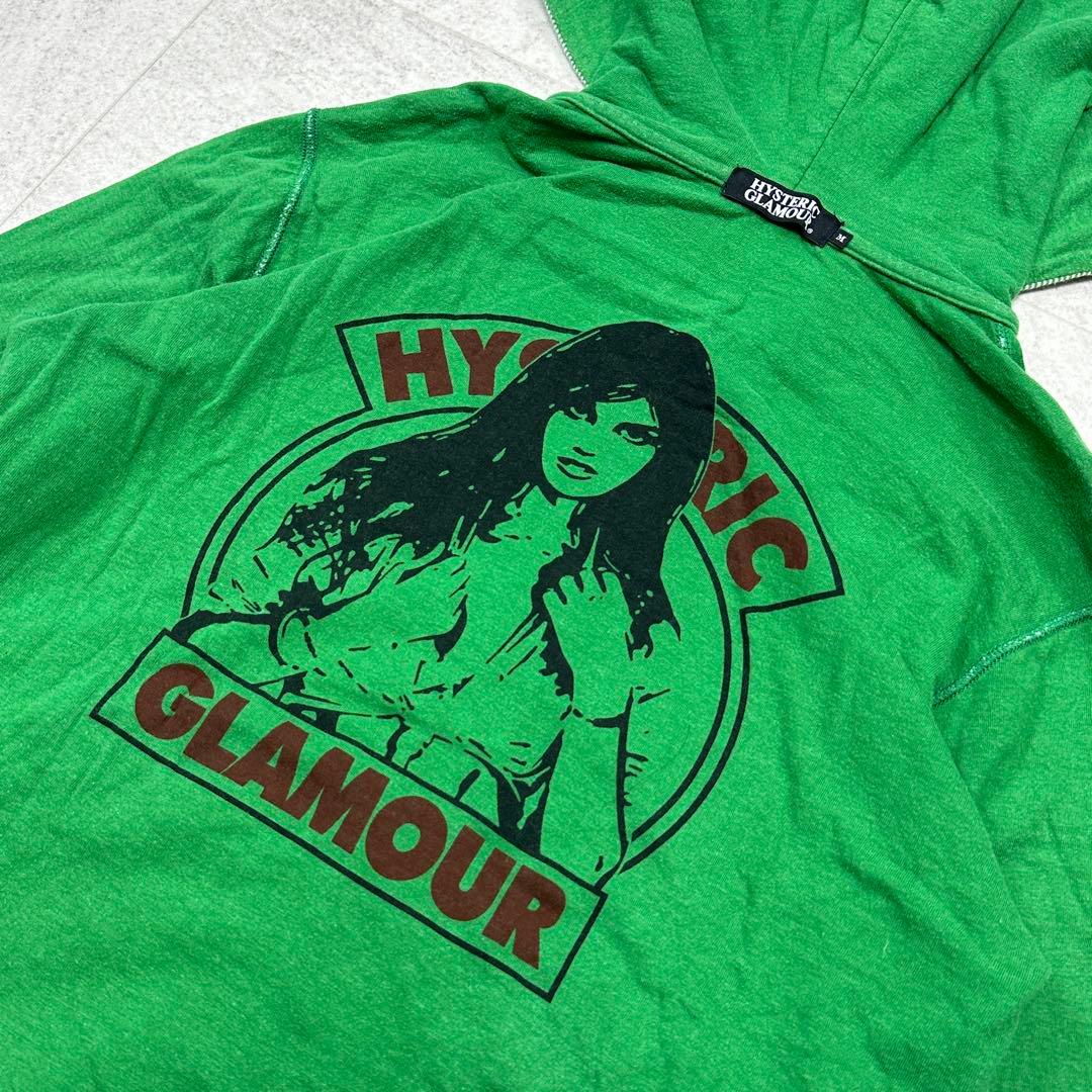 希少【ヒステリックグラマー】 ヒスガール リバーシブル パーカー ボーダー M