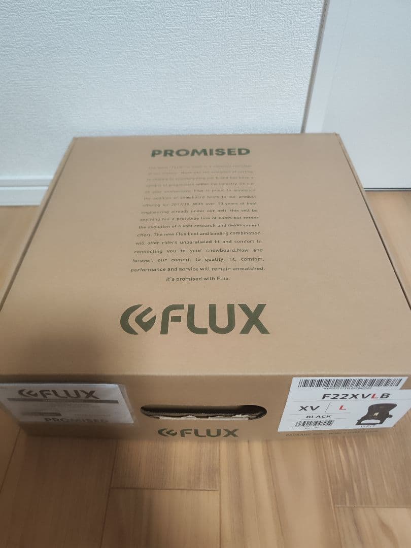 FLUX XV スノーボードビンディング ブラック/ゴールド