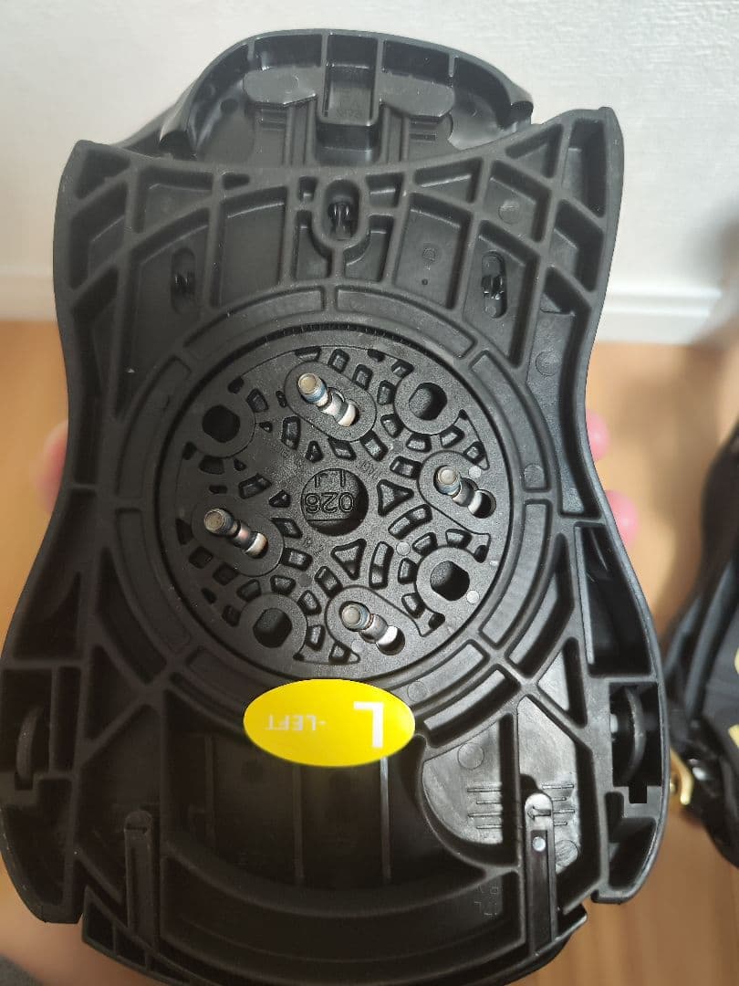 FLUX XV スノーボードビンディング ブラック/ゴールド