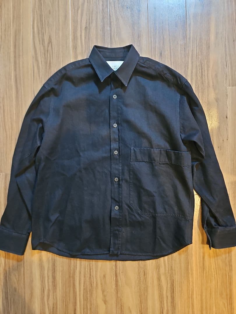 【STUDIO NICHOLSON】LIGHT DENIM SHIRT