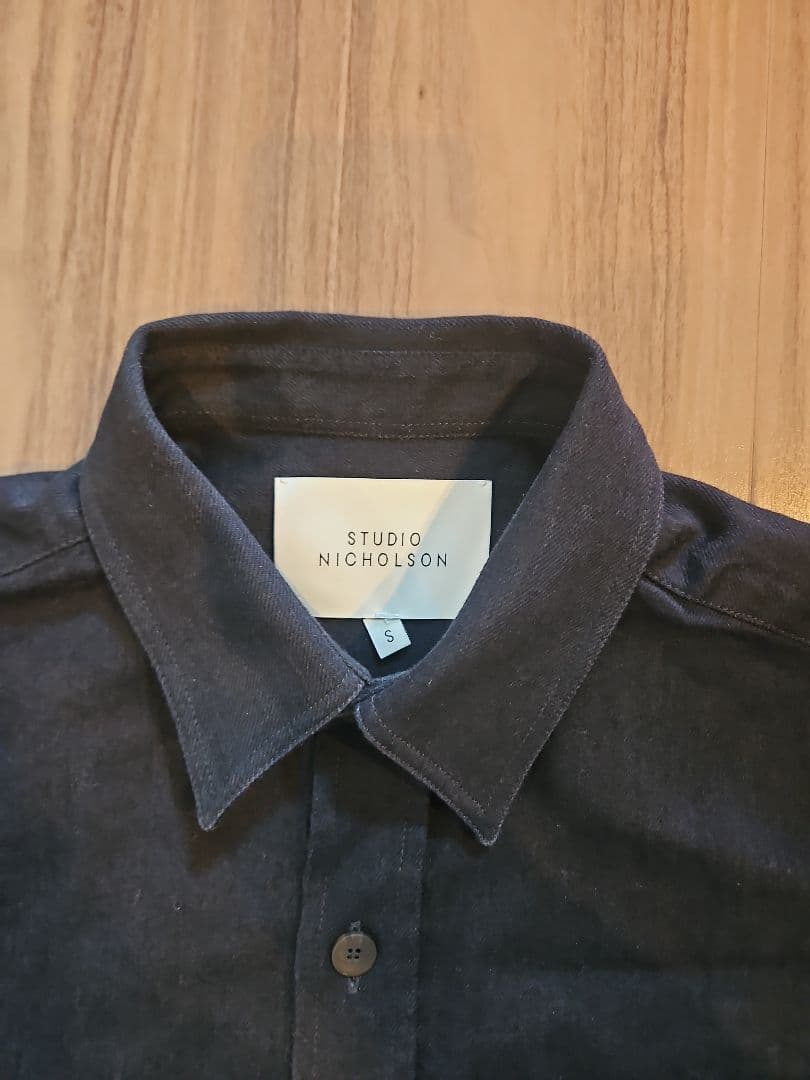 【STUDIO NICHOLSON】LIGHT DENIM SHIRT