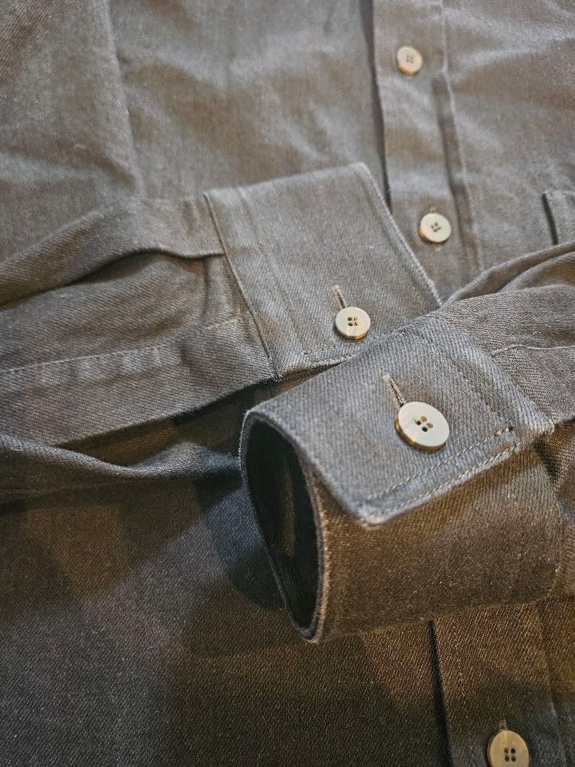 【STUDIO NICHOLSON】LIGHT DENIM SHIRT