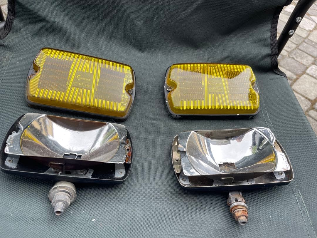 CIBIE 角フォグランプ 35 当時物