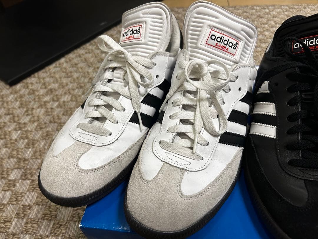 ゴ*ラ様 adidas samba サンバ classic black/whit