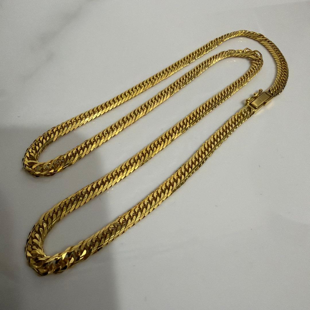 喜平ネックレス K18 Mカットトリプル 25g 50cm