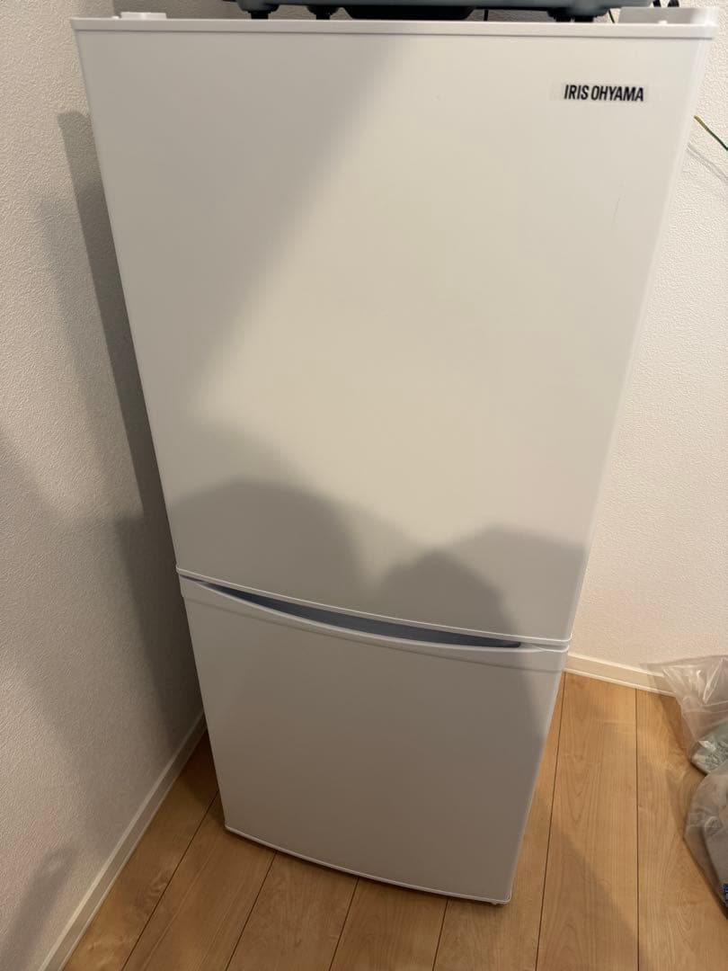 IRIS OHYAMA 冷蔵庫 2ドア ホワイト