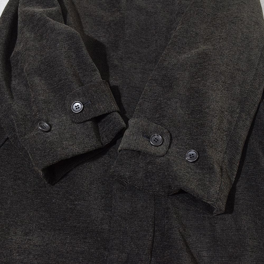 当時物 テットオム ガルニエ GARNIER ウール ベルテッド ロングコート