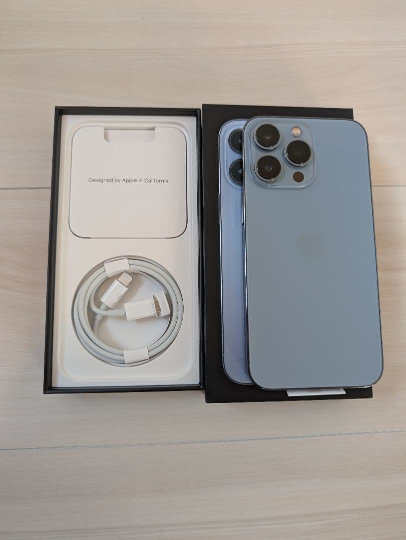 N*t様 【美品】iPhone13Pro 256GB シエラブルー 本体 SIM