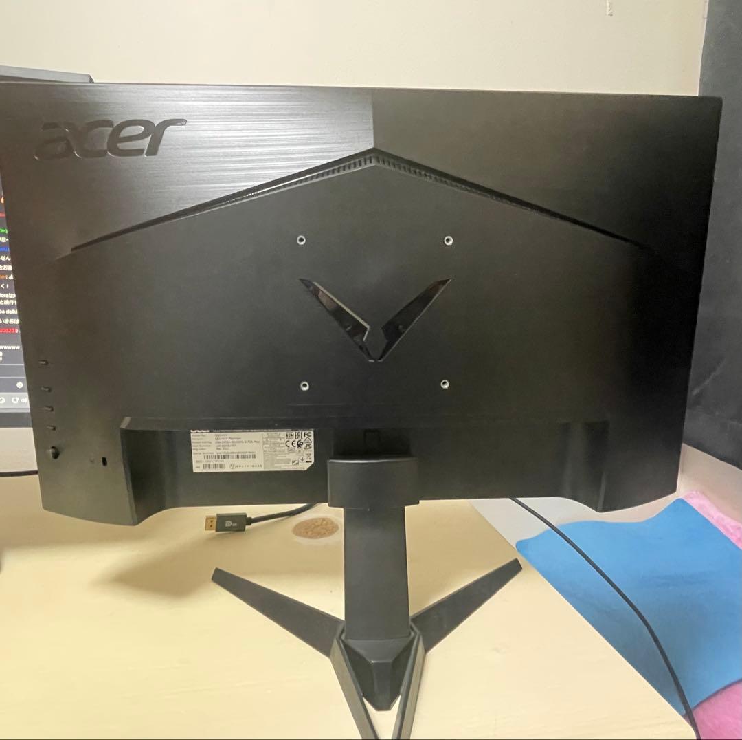 黃*黃様 acer QG241Y モニター 165hz displayport付