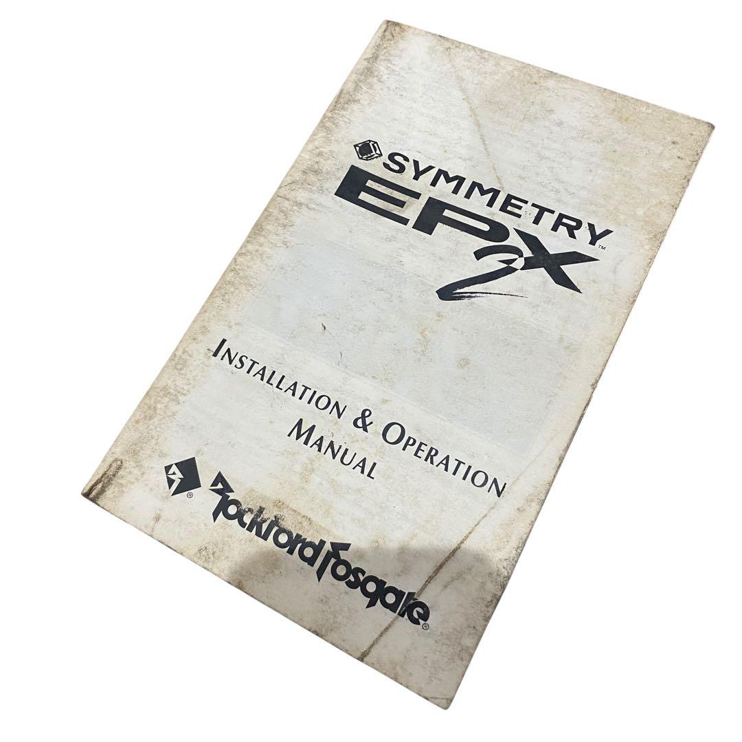 【ジャンク】ロックフォードSYMMETRY EPX2 プロセッサー