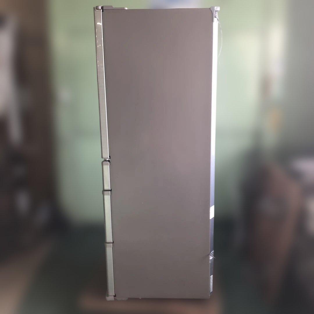 SHARP シルバー 大型冷蔵庫 下部冷凍室付き 冷蔵庫 455L