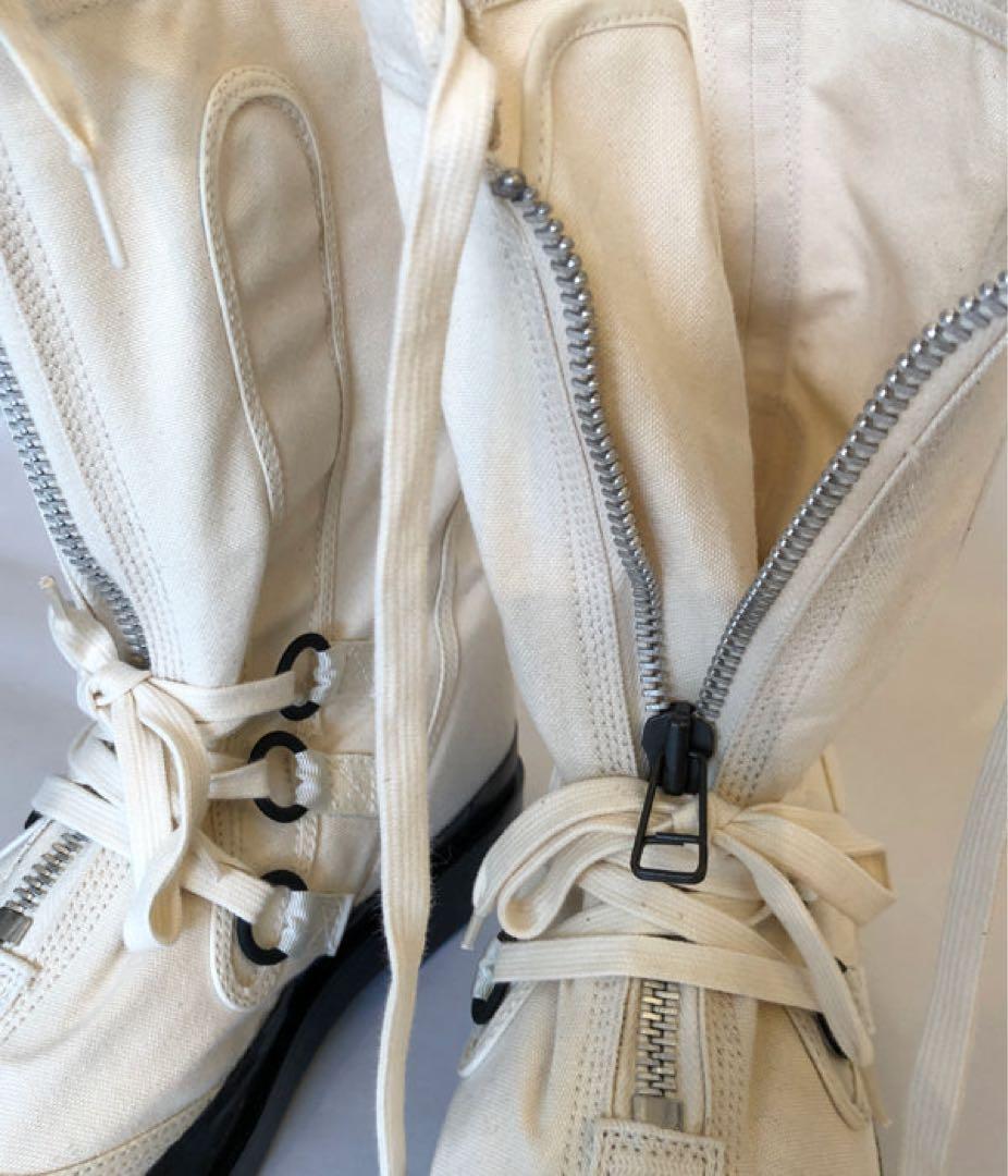 FUMIKA_UCHIDA/CANVAS OVER BOOTS （フミカウチダ）