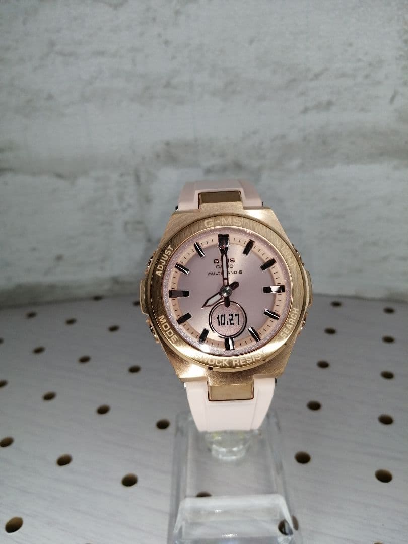 カシオG-MS G-shock baby-gMSG-W200G洗浄済超美品