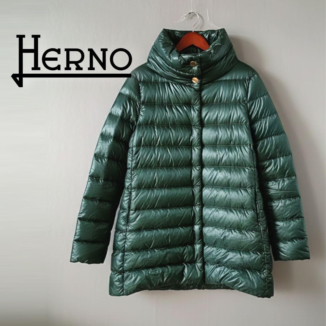 【美品】ヘルノ ダウンコート　HERNO 42