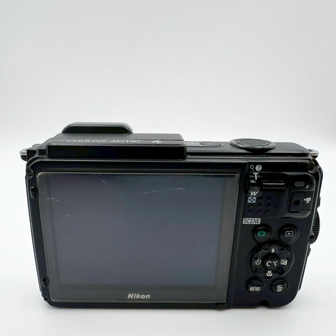 【完動品】Nikon COOLPIX AW130 コンデジ オレンジ 動作確認済