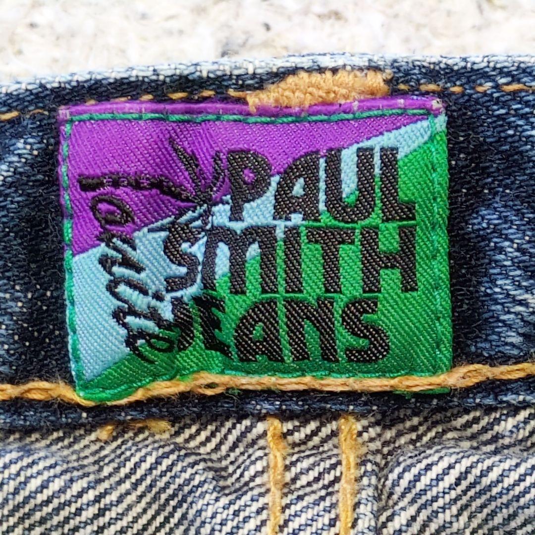 値下げ中2-34 90s古着 PaulSmithJeans パッチワークデニム