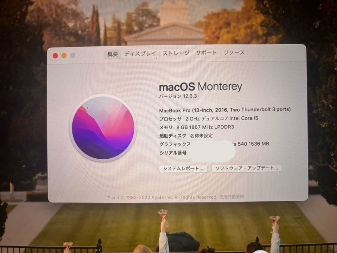 最終値下げ！Mac Book Pro 2016 13inc i5