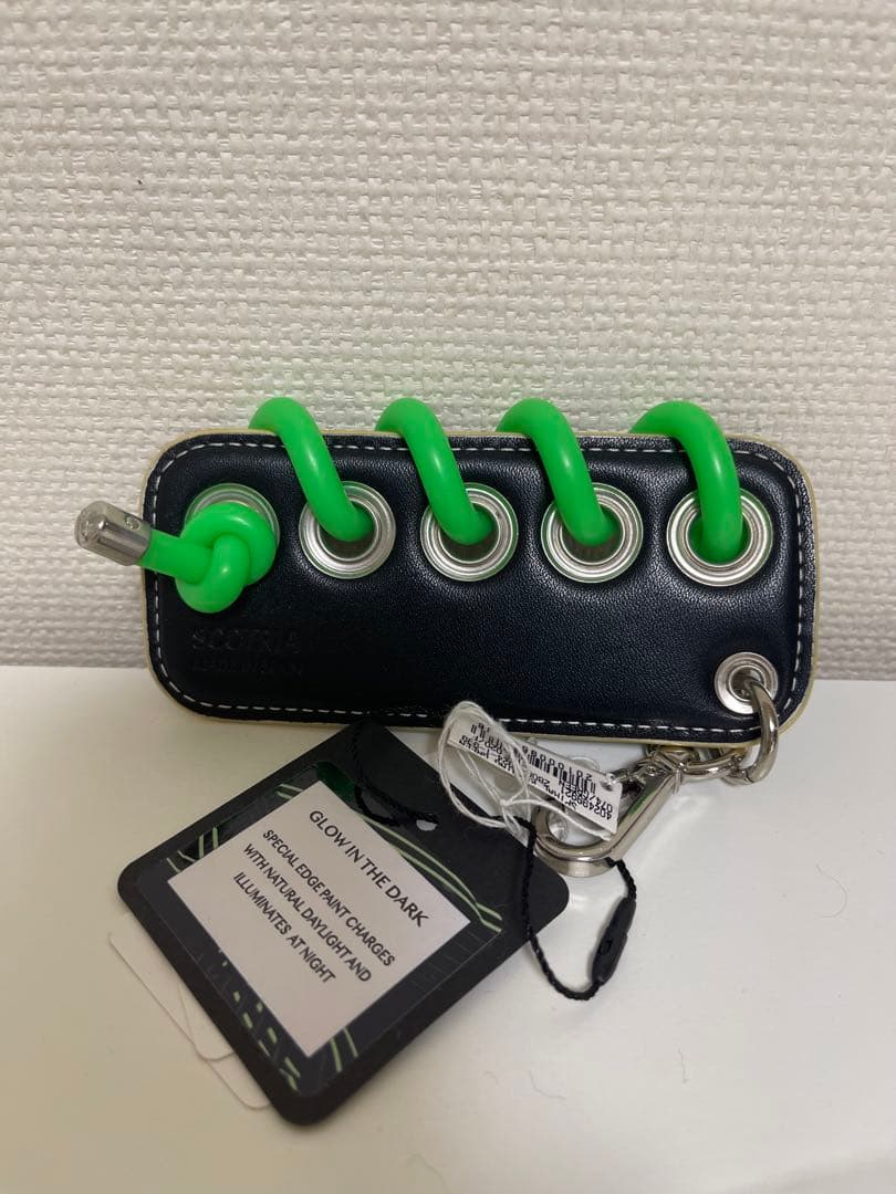 スコトリア  FLASH SPIRAL KEYRING グリーン