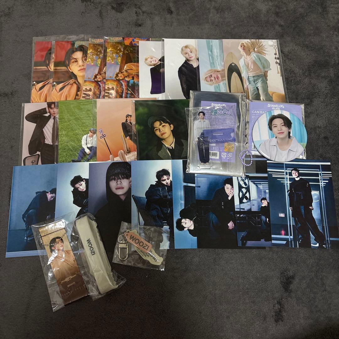 SEVENTEEN WOOZI トレカ・グッズまとめ売り