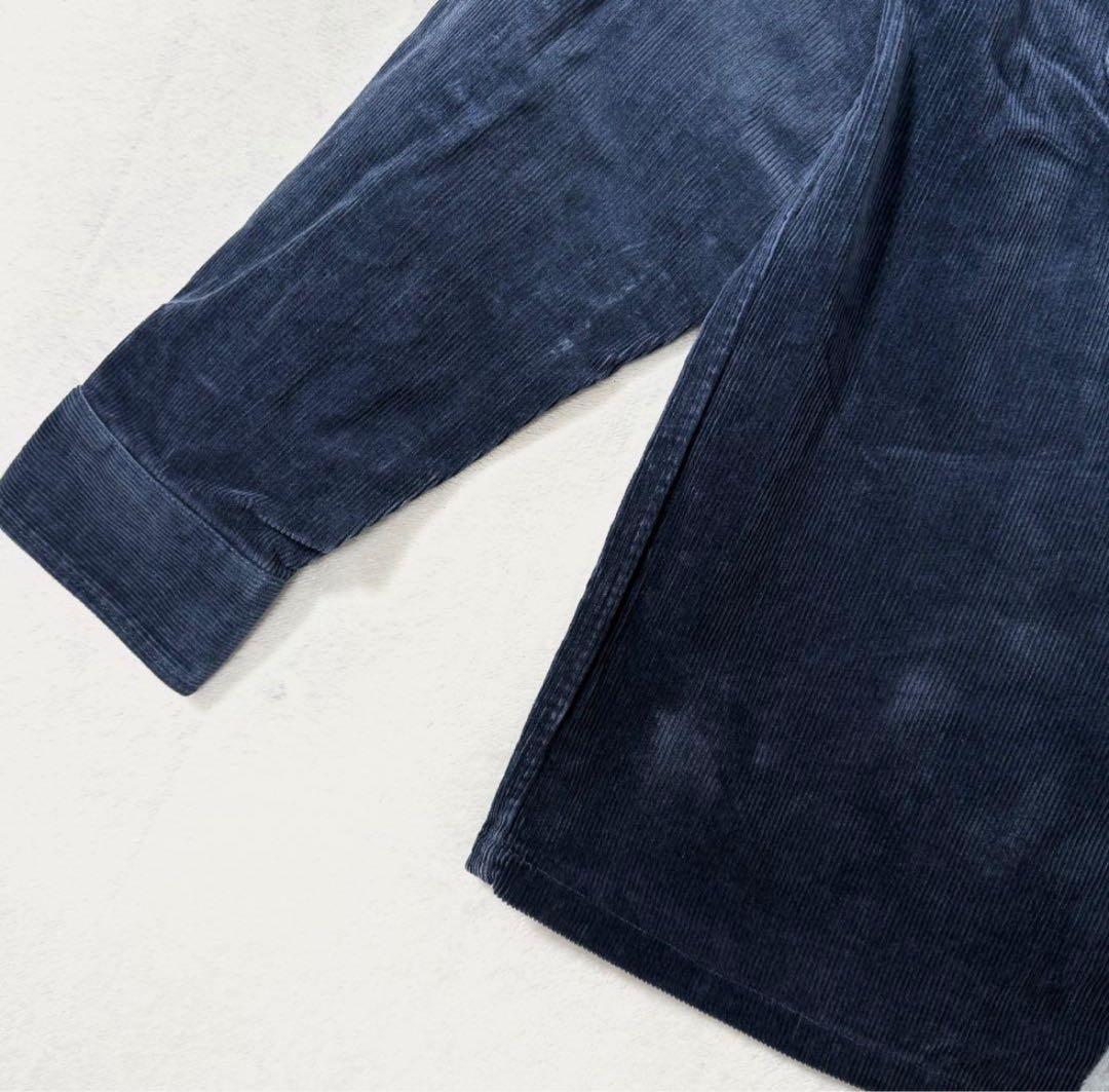 RHC × スタンダードカリフォルニア コーデュロイシャツ ネイビーブルー M