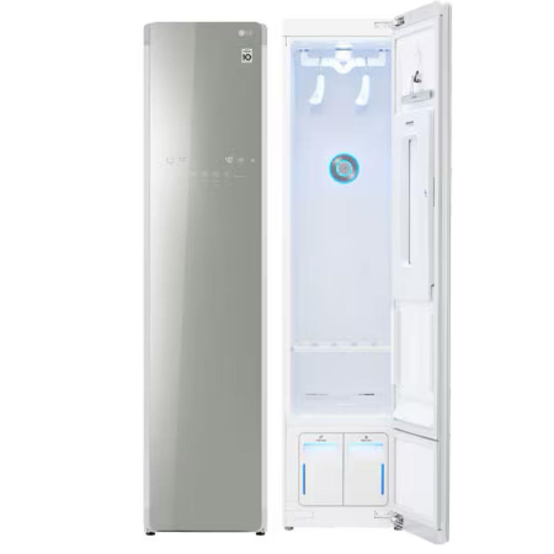 LG styler スチームウォッシュ&ドライ除菌消臭 ミラー S3MF