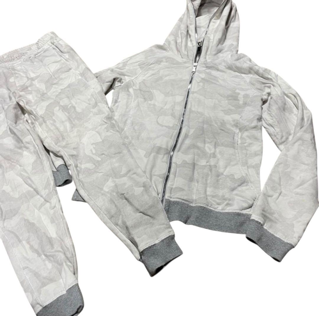 WJK ジャージ セットアップ 迷彩 24ss グレー　M