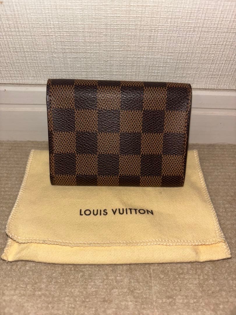 LOUIS VUITTON ダミエ名刺入れ 保存袋付き