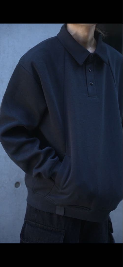 【再値下げ】【新品】BTMK SWEAT POLO LR018 ポロスウェット