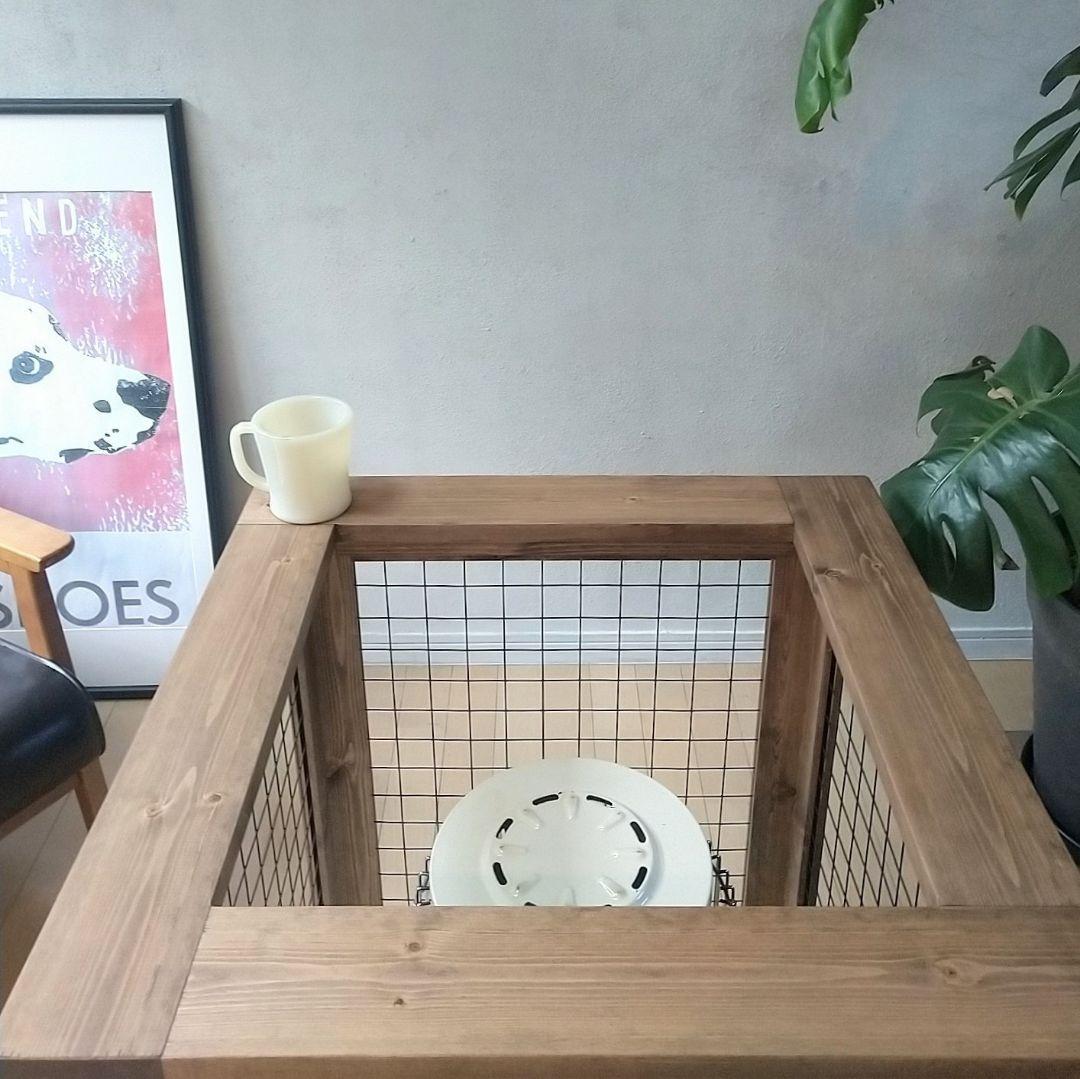 CORONA、コロナ石油ストーブ用ウッド&アイアンストーブガード